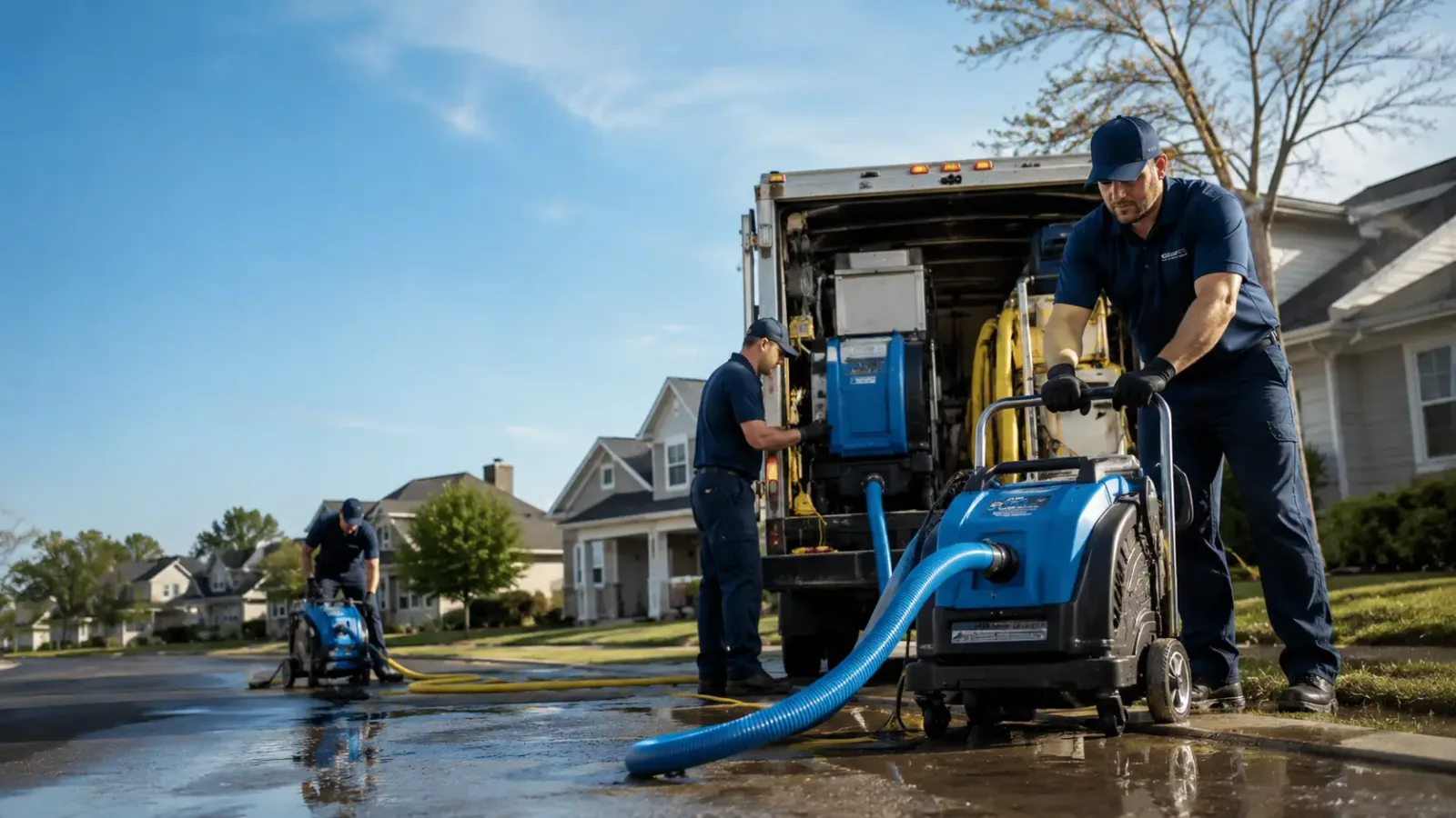 Flood Damage Cleanup in Basin, WY